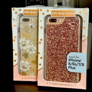 NEW iPhone 6/6s/7/8 PLUS - phone case bundle